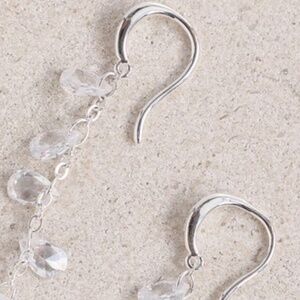 Serefina for Anthropologie NWT gorgeous sterling and crystals